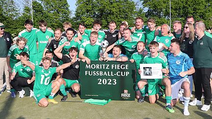 Moritz Fiege Fussball-Cup Sieger SV Bommern 05