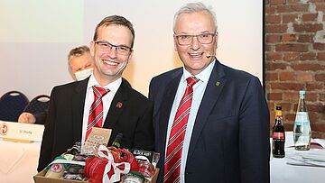 Ulf Schrader wird aus dem Kreisvorstand verabschiedet